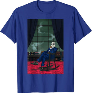 Universal Monsters Invisible Man Chair Portrait T-Shirt - T-Shirt | Royal