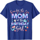 Mom Of The Mermaid Birthday Girl Shirt Under Sea Mama 1st T-Shirt - T-Shirt | Royal