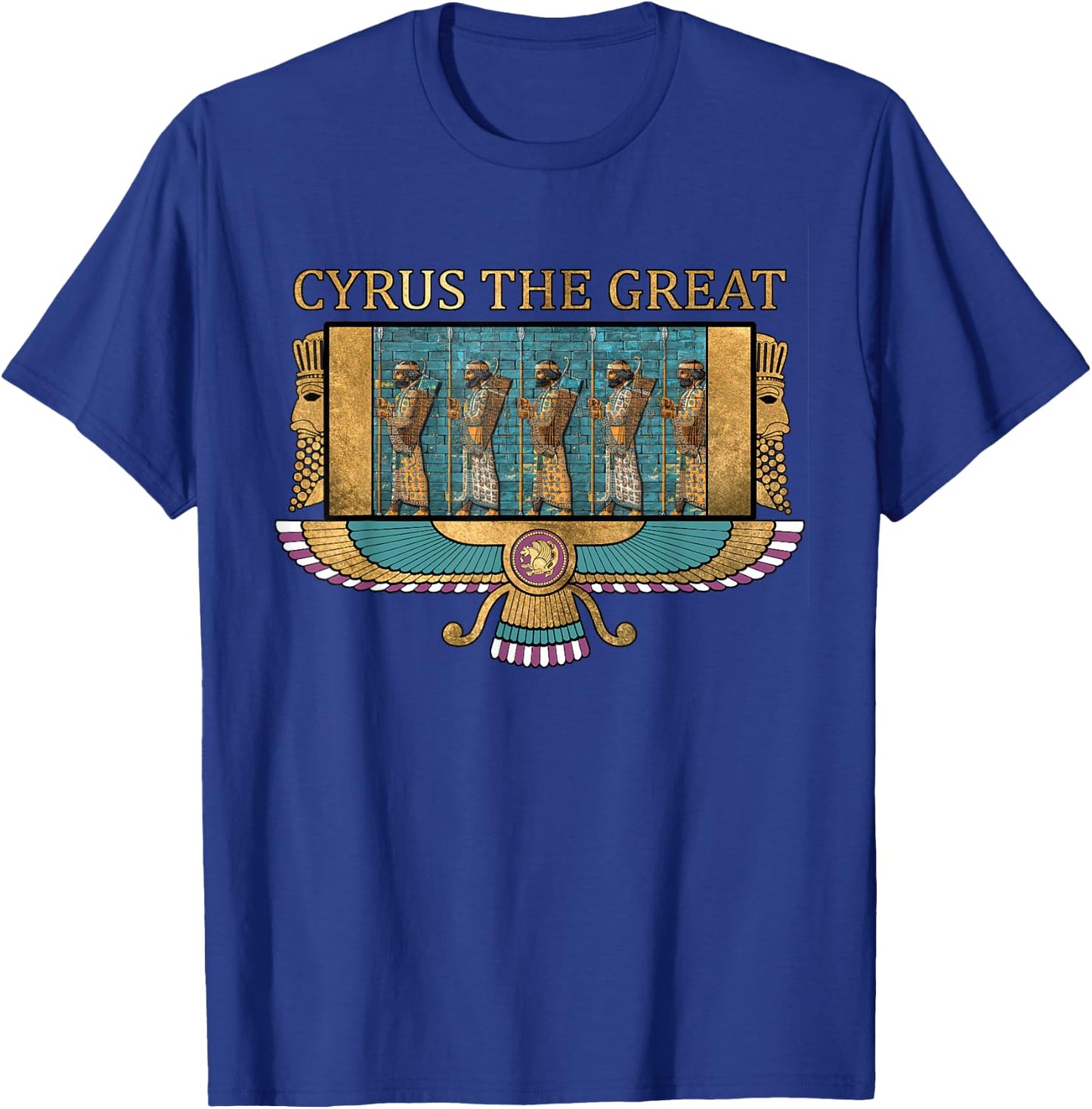 Cyrus the Great Ancient Persia Achaemenid Persian T-Shirt - T-Shirt | Royal