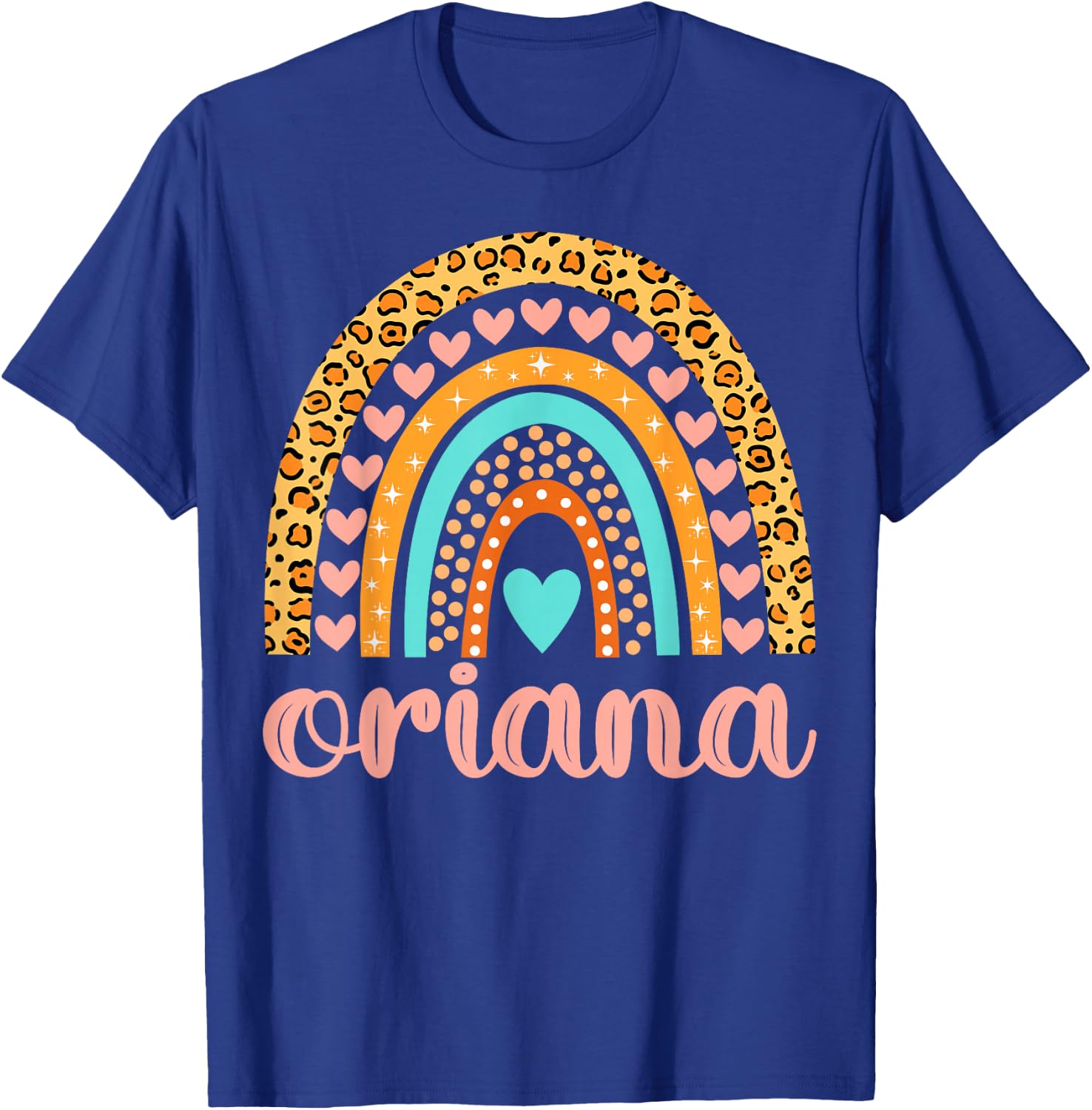 Oriana Oriana Name Birthday Shirt Gift T-Shirt - T-Shirt | Royal