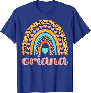 Oriana Oriana Name Birthday Shirt Gift T-Shirt - T-Shirt | Royal