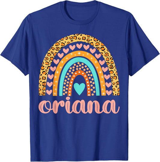 Oriana Oriana Name Birthday Shirt Gift T-Shirt - T-Shirt | Royal