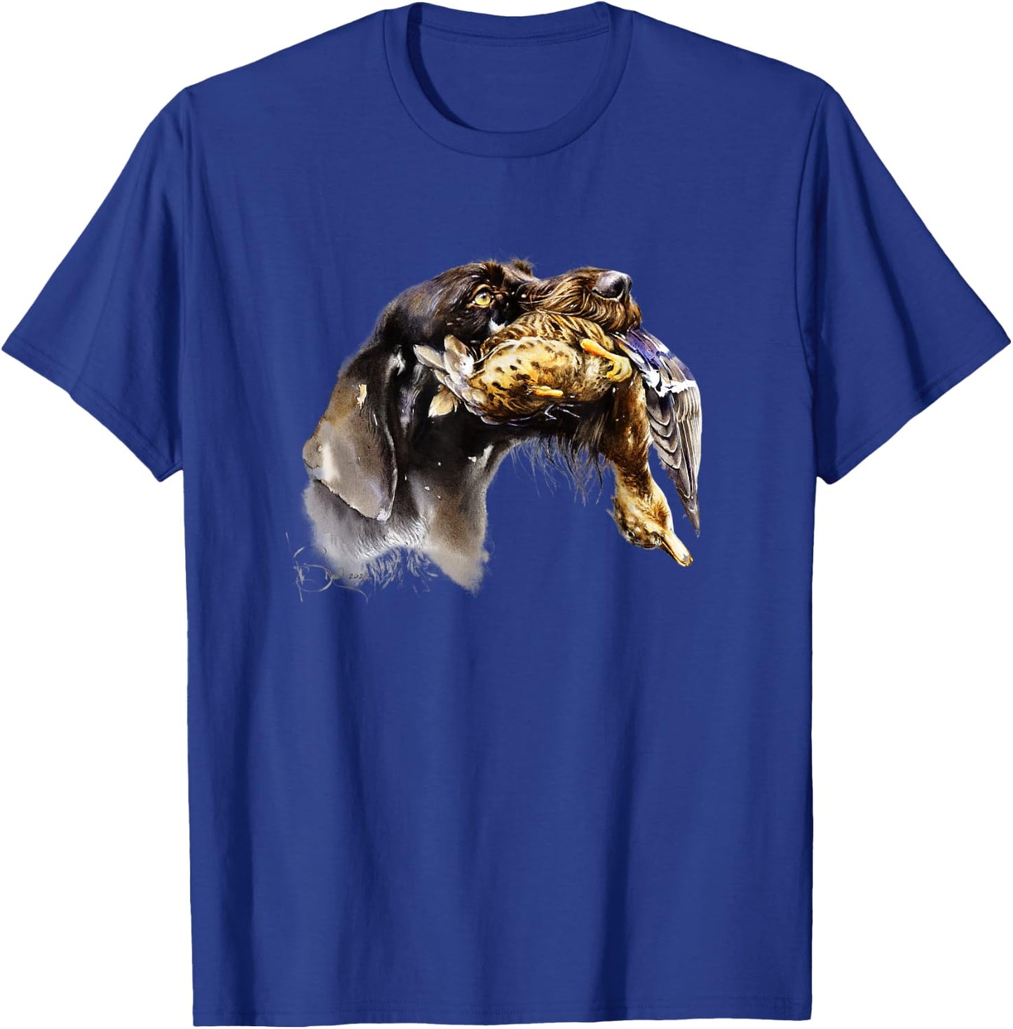 German Wirehaired Pointer Deutsch Drahthaar T-Shirt - T-Shirt | Royal