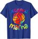 Cool Volleyball Shirt Fancy Volleyball Mama Sporty Mom T-Shirt - T-Shirt | Royal