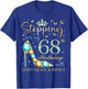 Stepping Into My 68th Birthday With God's Grace and Mercy T-Shirt - T-Shirt | Royal