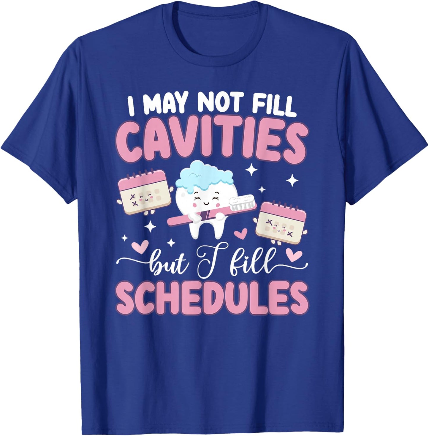 Best Dental Receptionist Appreciation Dentist Receptionist T-Shirt - T-Shirt | Royal
