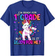 I'm Ready For 1st Grade Back To School 1st Grade Girls T-Shirt - T-Shirt | Royal