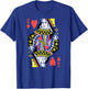 Queen of Hearts Playing Card Halloween Costume Valentine's T-Shirt - T-Shirt | Royal