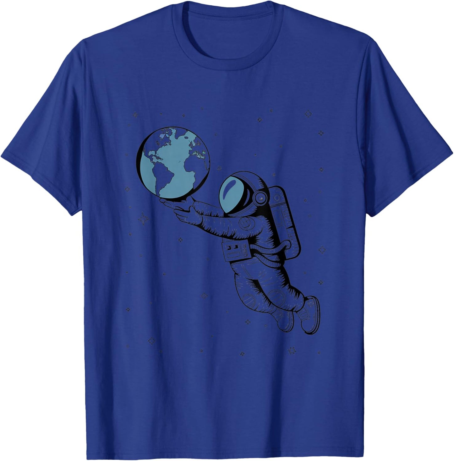 Cosmic Explorer Voyager T-Shirt - T-Shirt | Royal