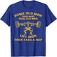 Some Old Men Take Naps Real Old Men Lift Iron T-Shirt - T-Shirt | Royal