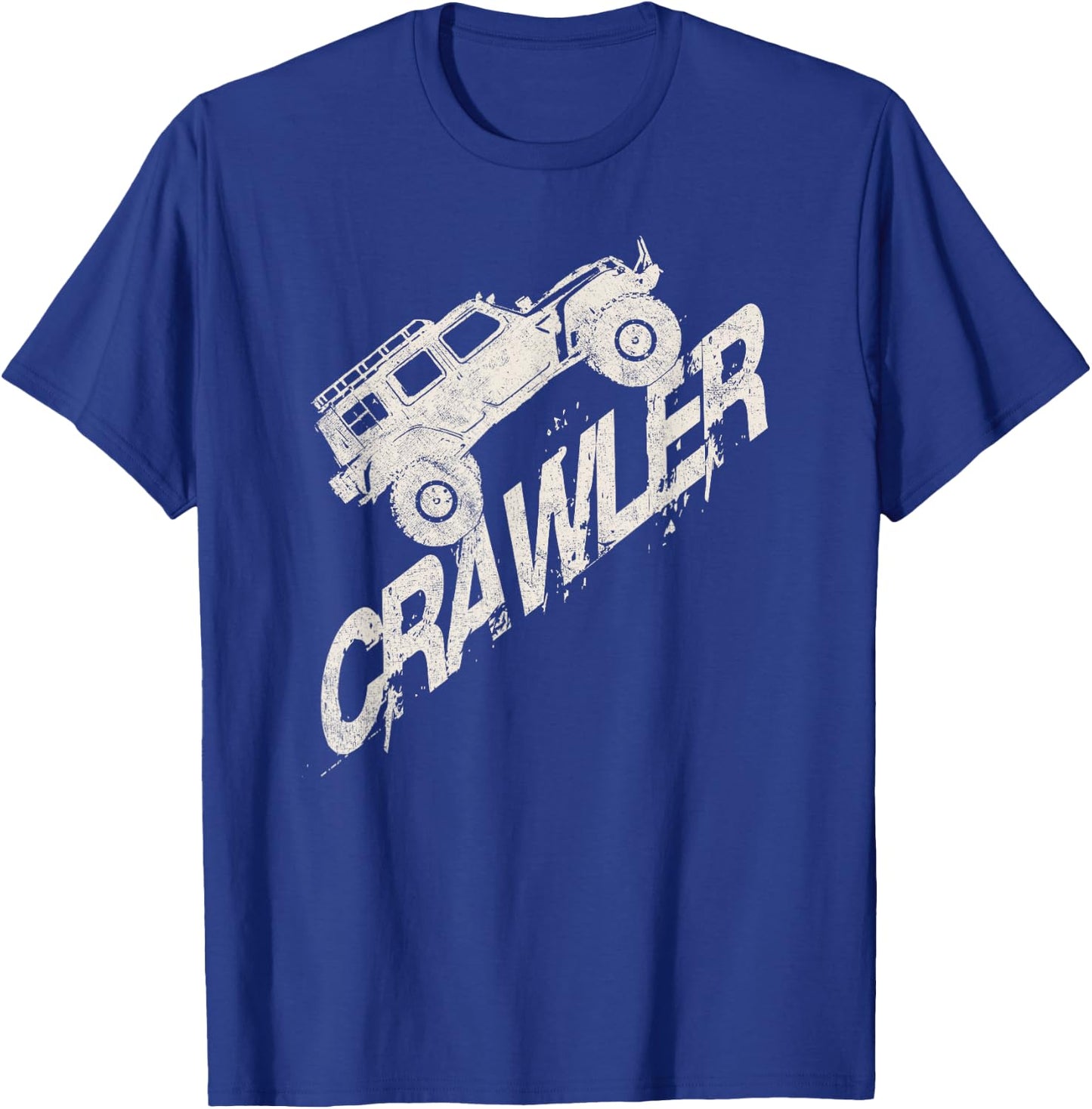 Crawler Rc Car Rock Scaler Scale Rc Offroad Truck Clawling T-Shirt - T-Shirt | Royal