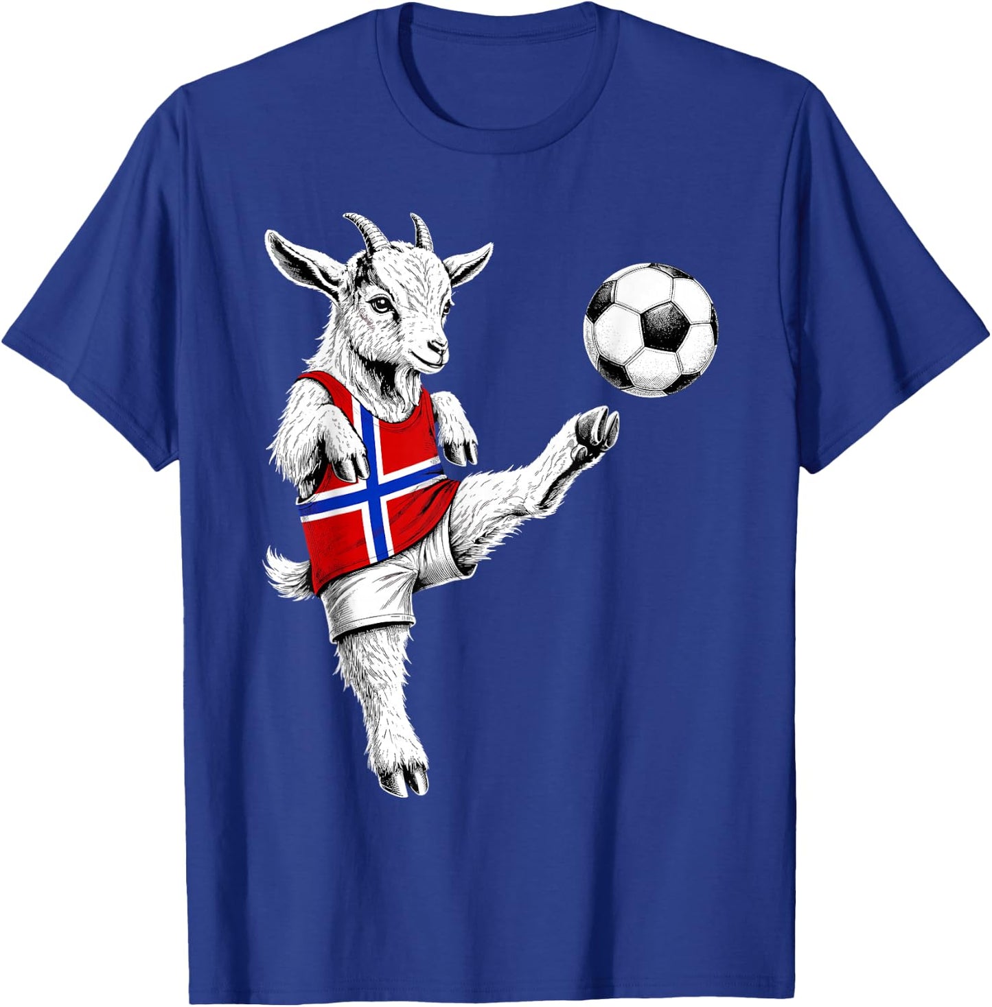 Norwegian Flag Men Women Kids Norway T-Shirt - T-Shirt | Royal
