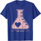 Beaker Lab Tech Laboratory Technician T shirt gift T-Shirt - T-Shirt | Royal