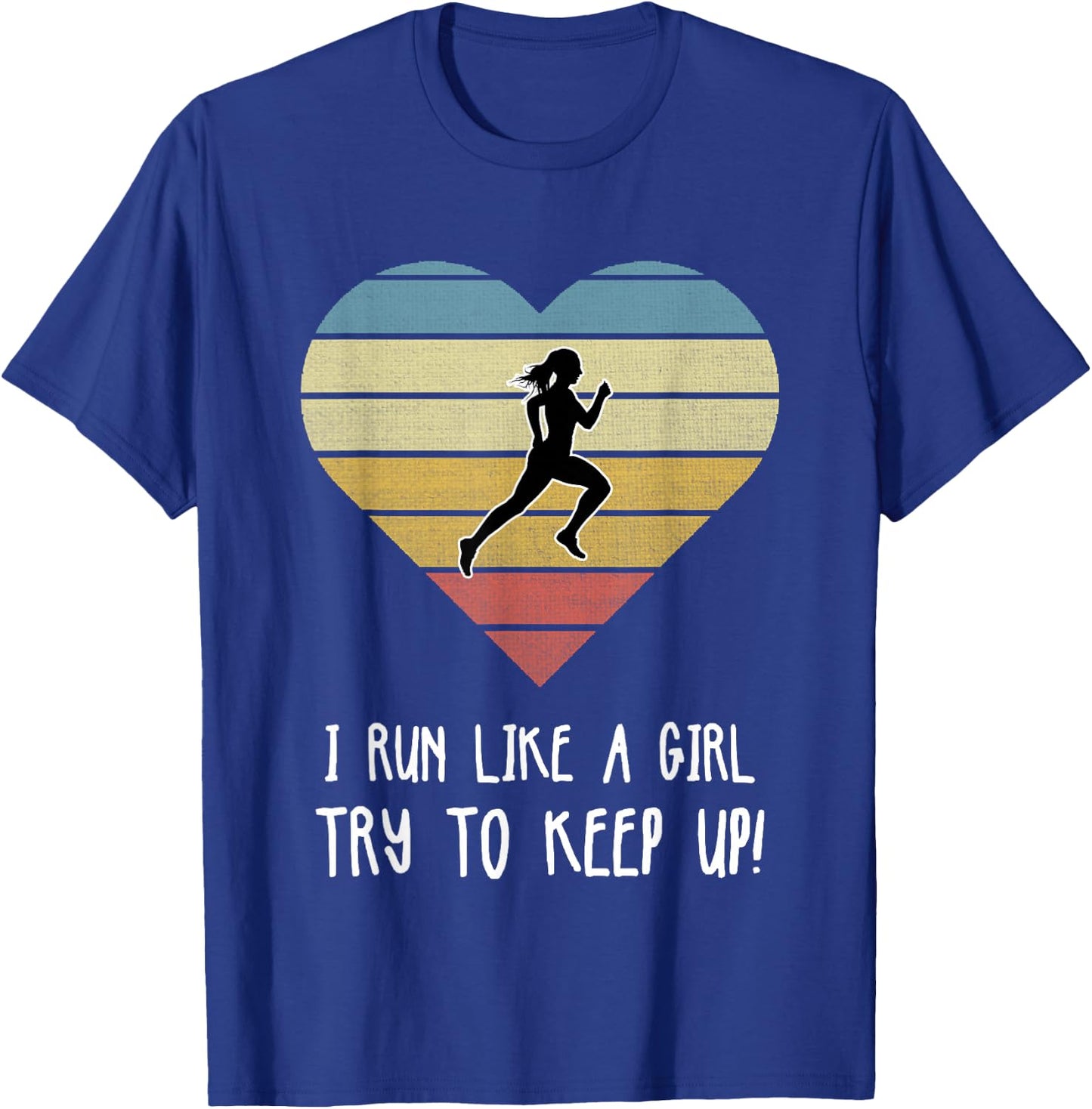 Girls' Cross Country Running Clothing T-Shirt - T-Shirt | Royal