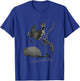 Bob Marley Catch A Fire Guitar Small T-Shirt - T-Shirt | Royal