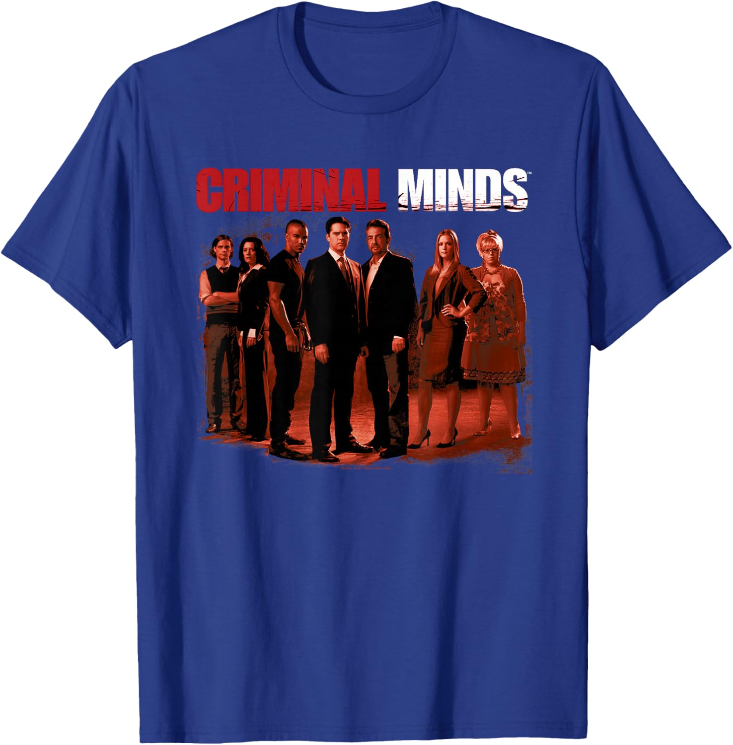 Criminal Minds The Crew T-Shirt - T-Shirt | Royal