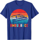 Ambulance Driver EMT Paramedic Emergency Rescue Retro T-Shirt - T-Shirt | Royal