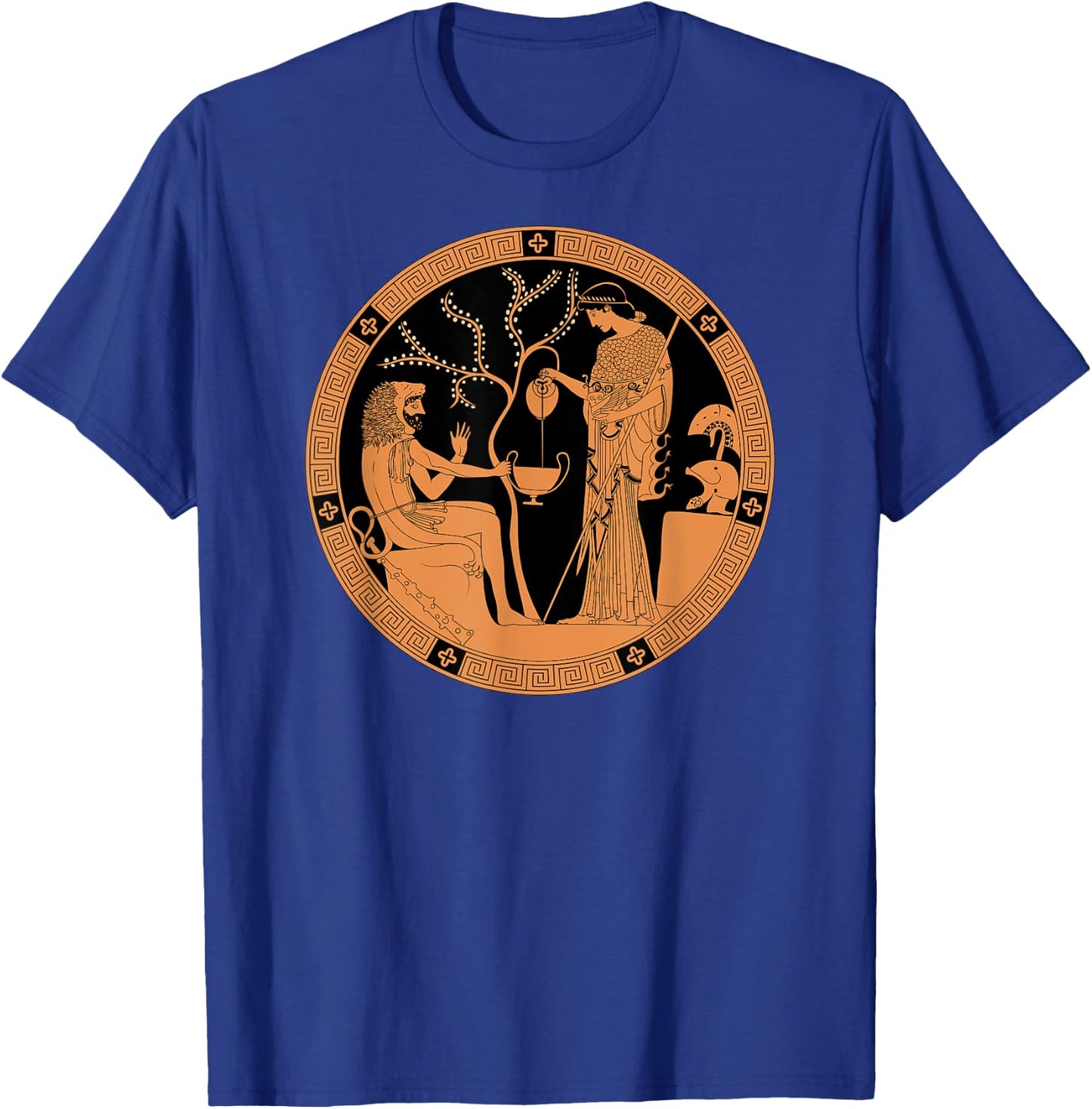 Athena and Heracles T-Shirt - T-Shirt | Royal