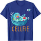 Cellfie Microbiology Microbiologist Biology Science Lover T-Shirt - T-Shirt | Royal