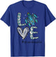 Grandma Turtle - Love Grandma Life Sea Turtle T-Shirt - T-Shirt | Royal