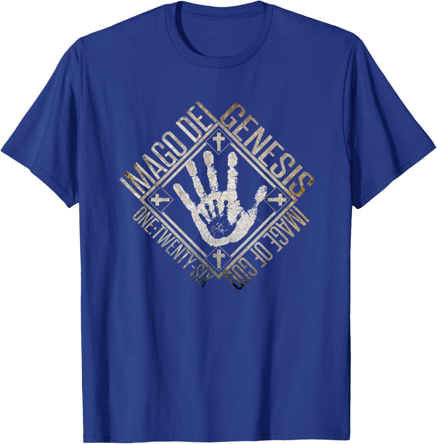 00014: Stylish Imago Dei (Image of God) T-Shirt - T-Shirt | Royal