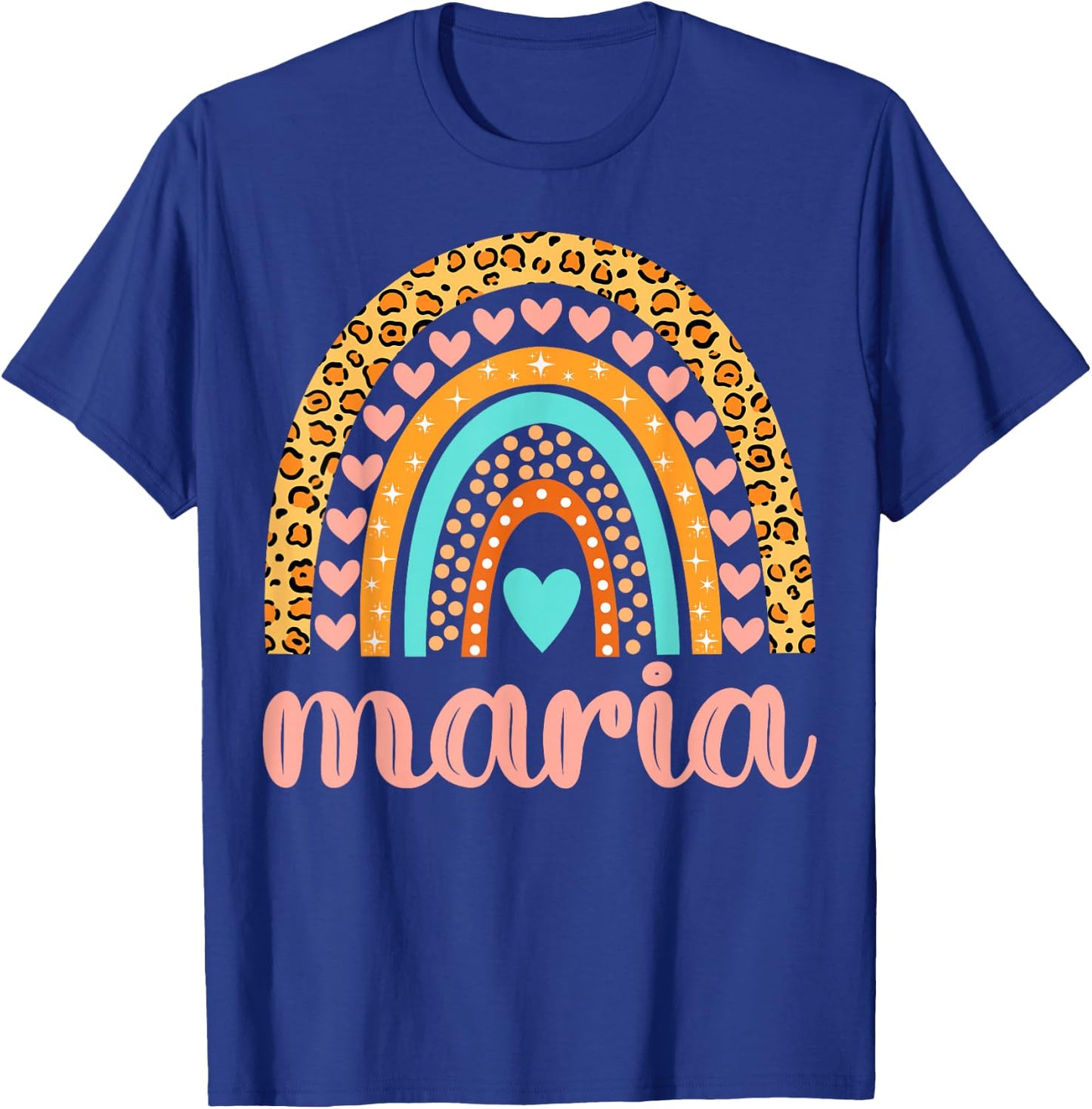 Maria Maria Name Birthday Shirt Gift T-Shirt - T-Shirt | Royal