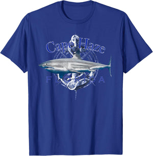 Cape Haze Florida Nautical Sailing Boating T-Shirt - T-Shirt | Royal