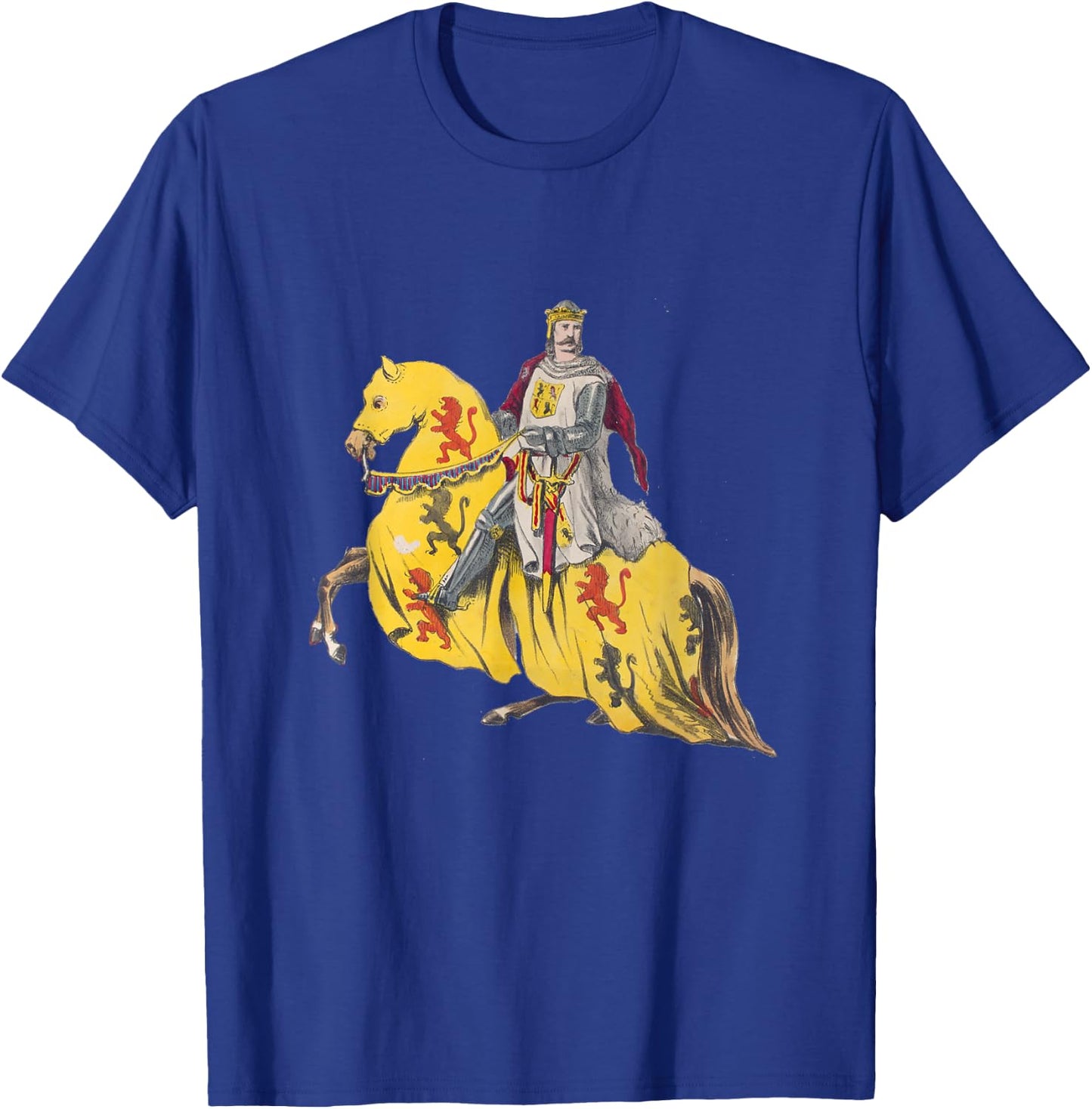 Medieval King of England Richard the Lionheart During the Crusades T-Shirt - T-Shirt | Royal