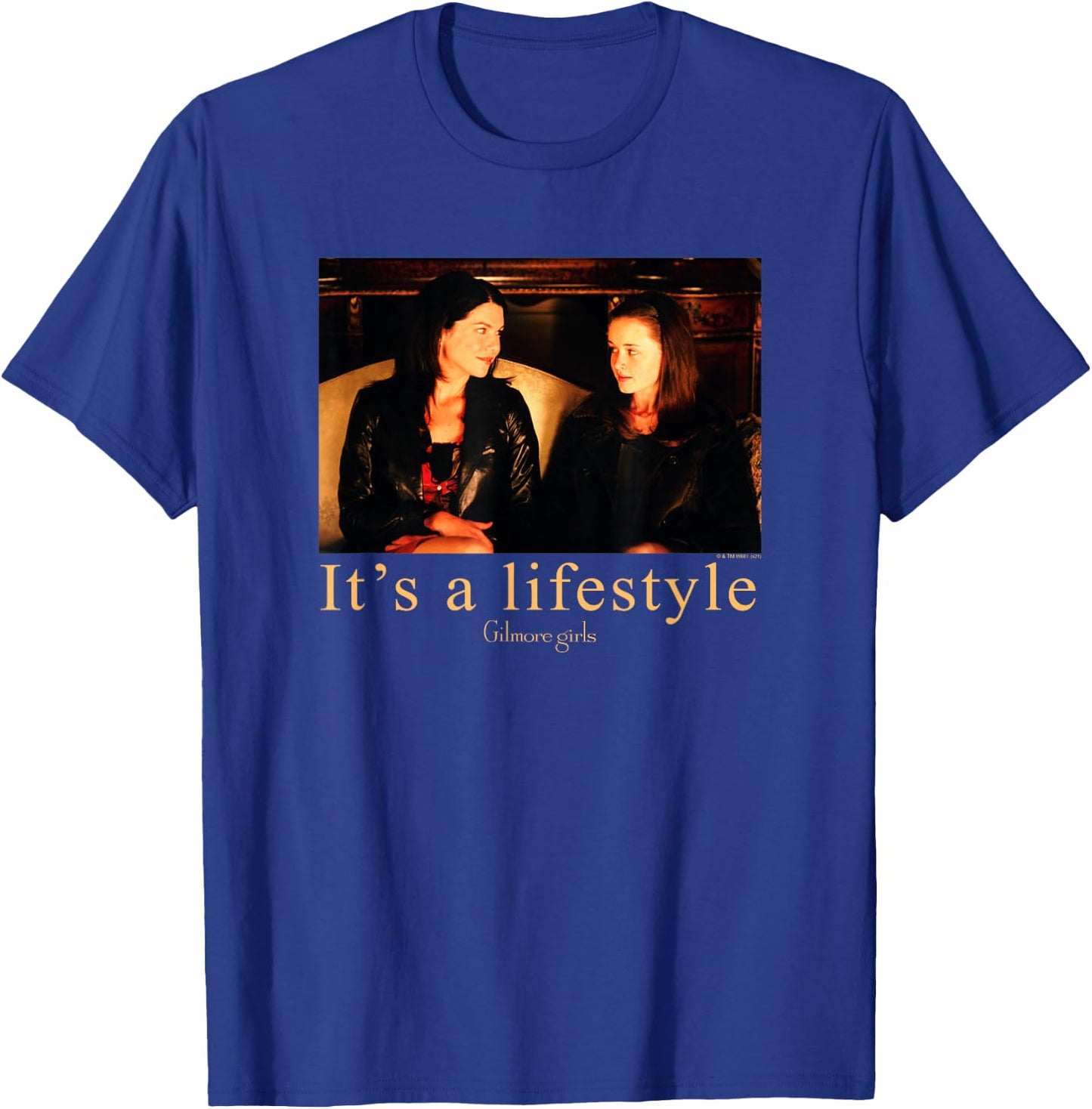 Gilmore Girls It's A Lifestyle Photo with Logo TV Show T-Shirt - T-Shirt | Royal