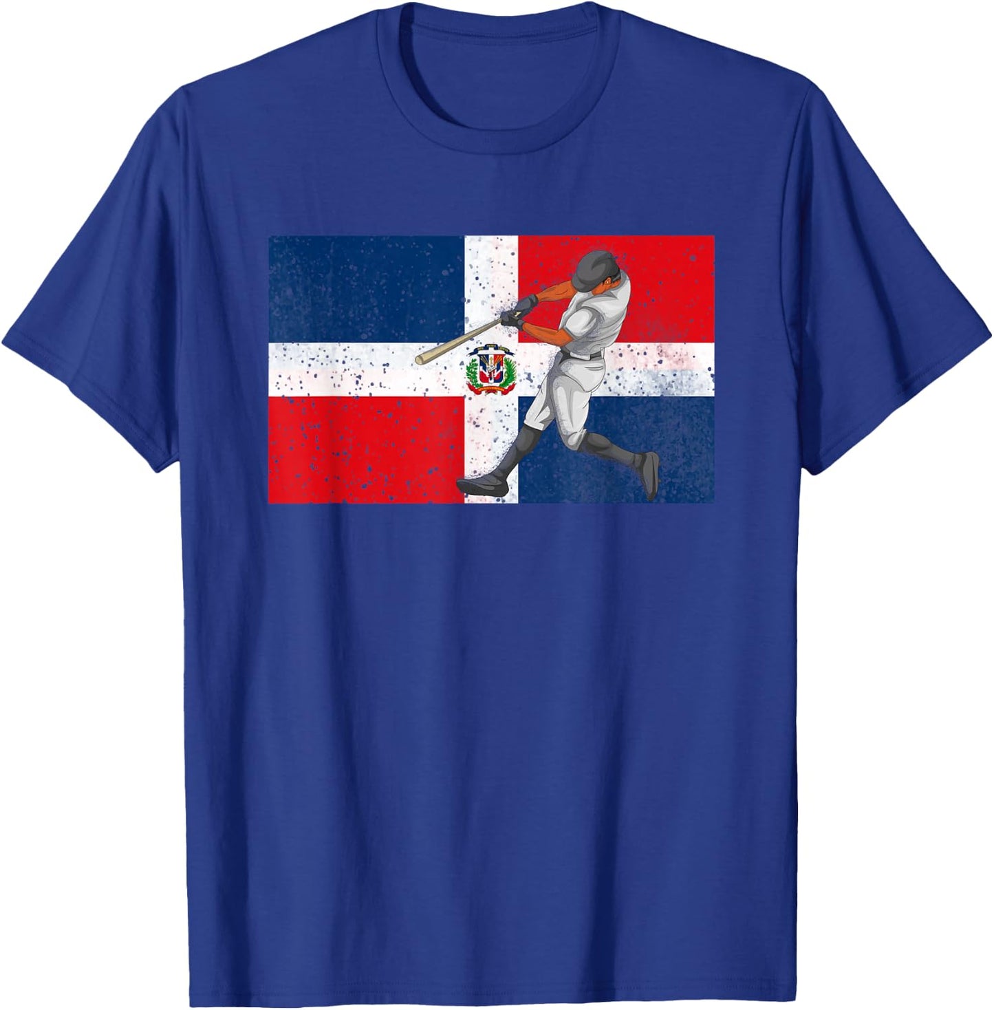 Dominican Republic Baseball Dominicana T-Shirt - T-Shirt | Royal