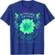 Spinal Cord Injury Awareness Flower We Don't Know How T-Shirt - T-Shirt | Royal