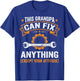 This Grandpa Can Fix Anything Except Your Attitude T-Shirt - T-Shirt | Royal