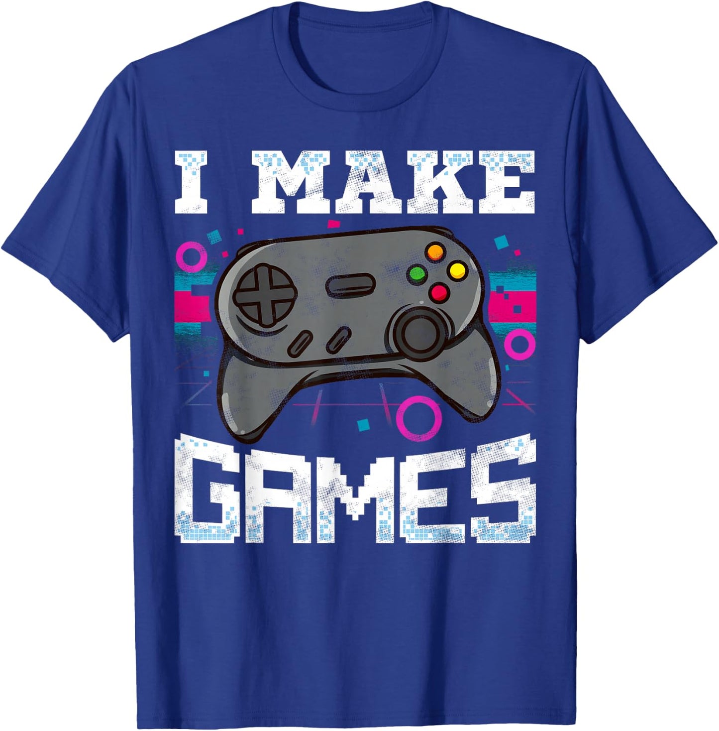 I Make Games For Futur Video Game Developer T-Shirt - T-Shirt | Royal