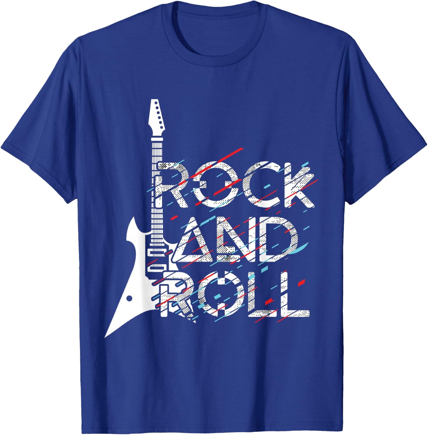 Vintage Retro Rock and roll Men, Women, Children Small T-Shirt - T-Shirt | Royal