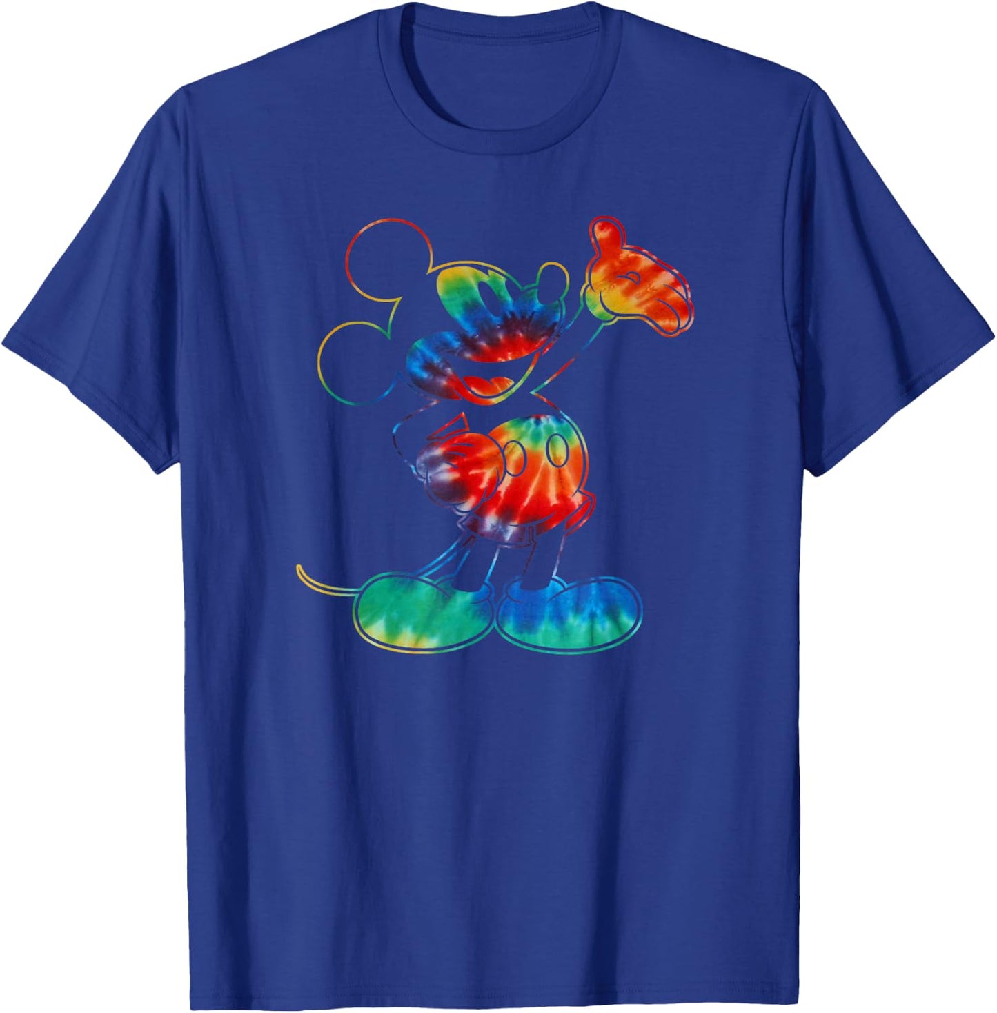 Disney - Tie Dye Mickey Mouse T-Shirt - T-Shirt | Royal