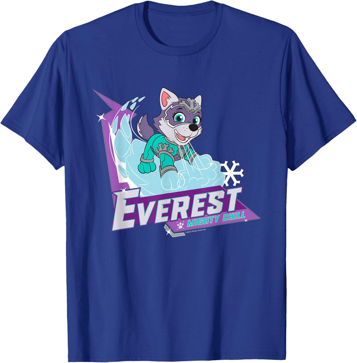 Paw Patrol Everest Mighty Chill T-Shirt - T-Shirt | Royal