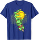 Softball Zombie Hand Softball Player Halloween Costume T-Shirt - T-Shirt | Royal