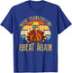 MAKE THANKSGIVING GREAT AGAIN Trump Turkey Vintage Gift T-Shirt - T-Shirt | Royal