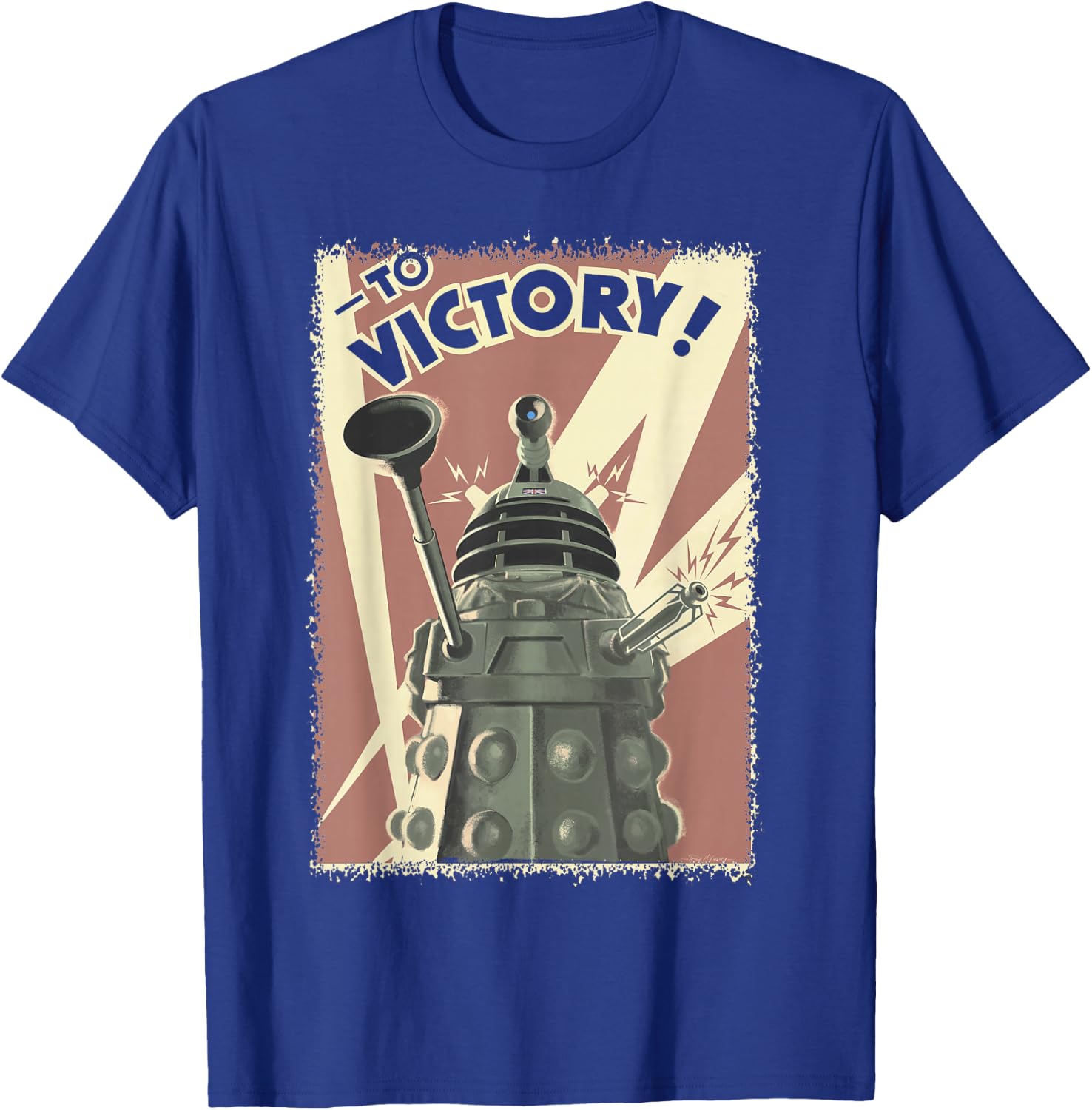 Propoganda Dalek Sci-Fi Fan 60th Anniversary T-Shirt - T-Shirt | Royal