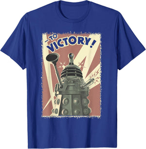 Propoganda Dalek Sci-Fi Fan 60th Anniversary T-Shirt - T-Shirt | Royal