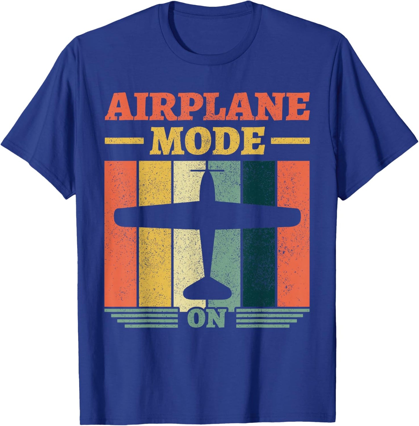 Pilot Flying Outfit Aircraft Airline Plane Airplane Mode On T-Shirt - T-Shirt | Royal