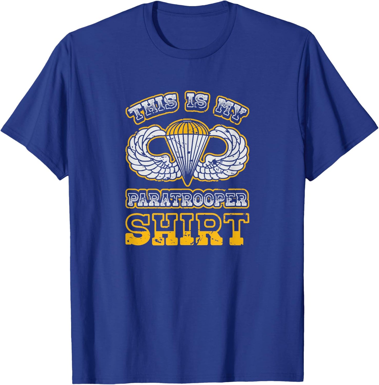 Airborne Shirt - This Is My Paratrooper T-Shirt - T-Shirt | Royal