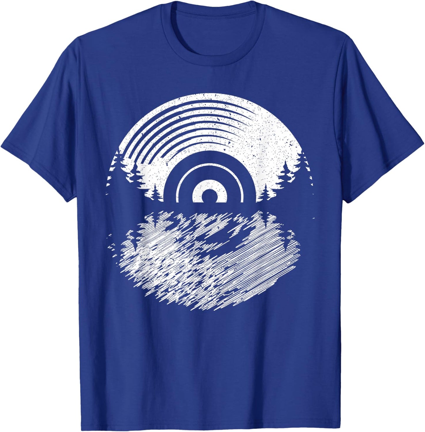 Vinyl Record Album Classic Music Player Lover Audiophile T-Shirt - T-Shirt | Royal