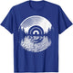 Vinyl Record Album Classic Music Player Lover Audiophile T-Shirt - T-Shirt | Royal