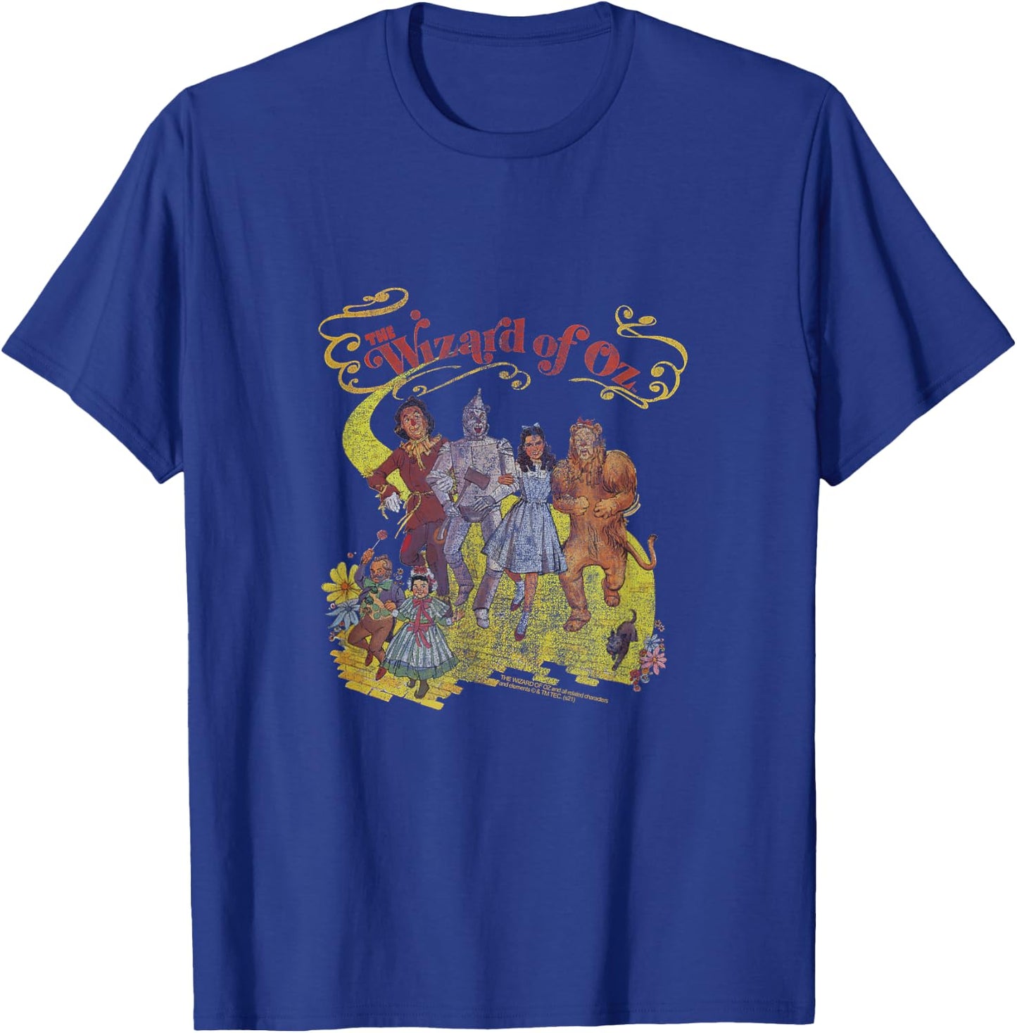 Wizard of OZ Group Poster T-Shirt - T-Shirt | Royal