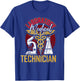 Retro Laboratory Scientist Lab Medical Laboratory Technician T-Shirt - T-Shirt | Royal