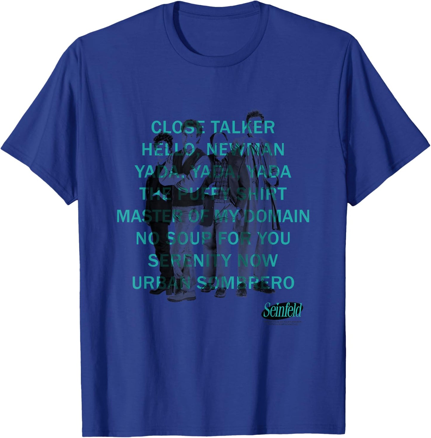 Seinfeld Cast and Quotes T-Shirt - T-Shirt | Royal