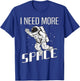 I Need More Space - Solar System and Astronaut T-Shirt - T-Shirt | Royal