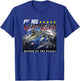 F-16 Airforce Jet Pilot Gift T-Shirt - T-Shirt | Royal