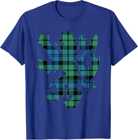 Clan Campbell Tartan Scottish Family Name Scotland Pride T-Shirt - T-Shirt | Royal